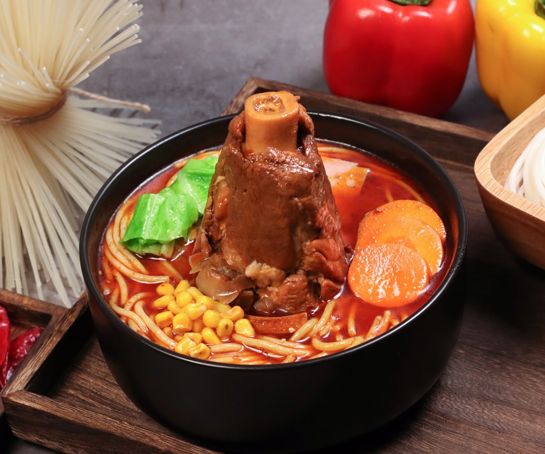 状元米线的酸辣金汤